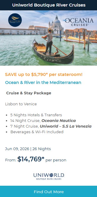 Ocean & River in the Mediterranean