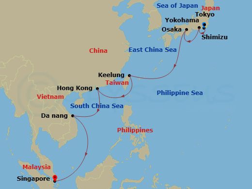 itinerary for Serene Temples and City Lights