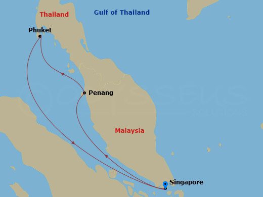 itinerary for Singapore Escape