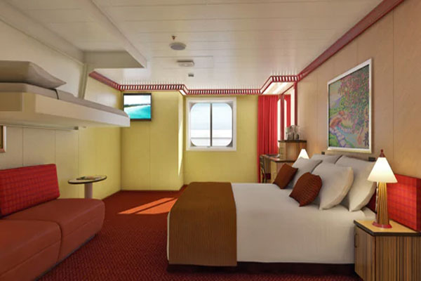 Cloud 9 Spa Oceanview Stateroom