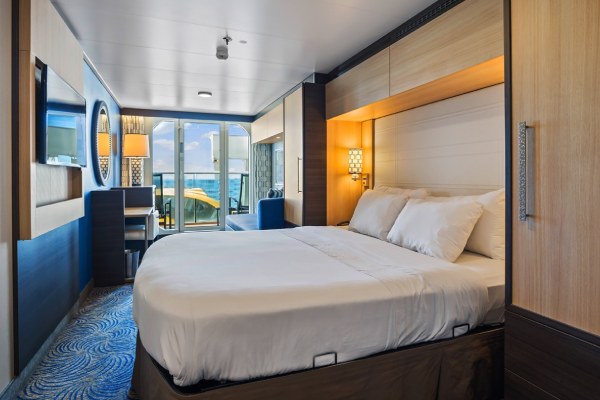 Ocean View Stateroom with Balcony (Obstructed View)