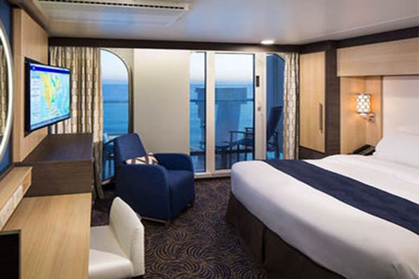 Ocean View Stateroom with Large Balcony