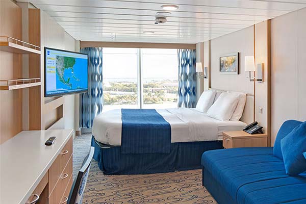 Spacious Panoramic Ocean View Stateroom