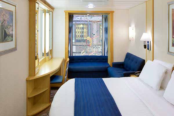 Connecting Interior Promenade Stateroom