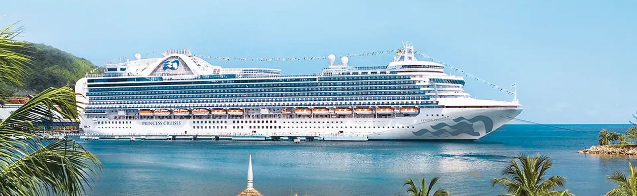 photo of the Crown Princess
 cruise ship