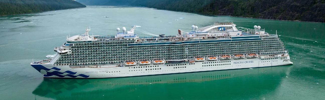 photo of the Discovery Princess
 cruise ship
