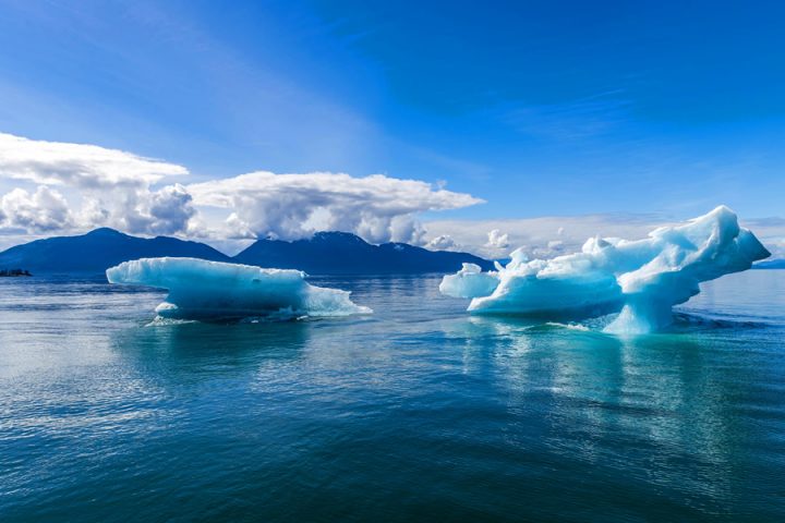 Inside Passage - icebergs