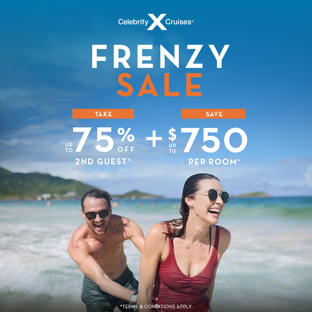 Feature image Celebrity Cruises Sale August 2025