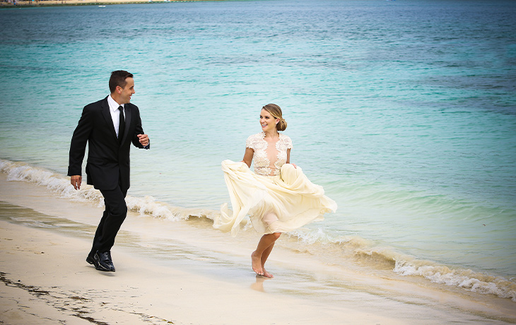 getting married at sea with Royal Caribbean